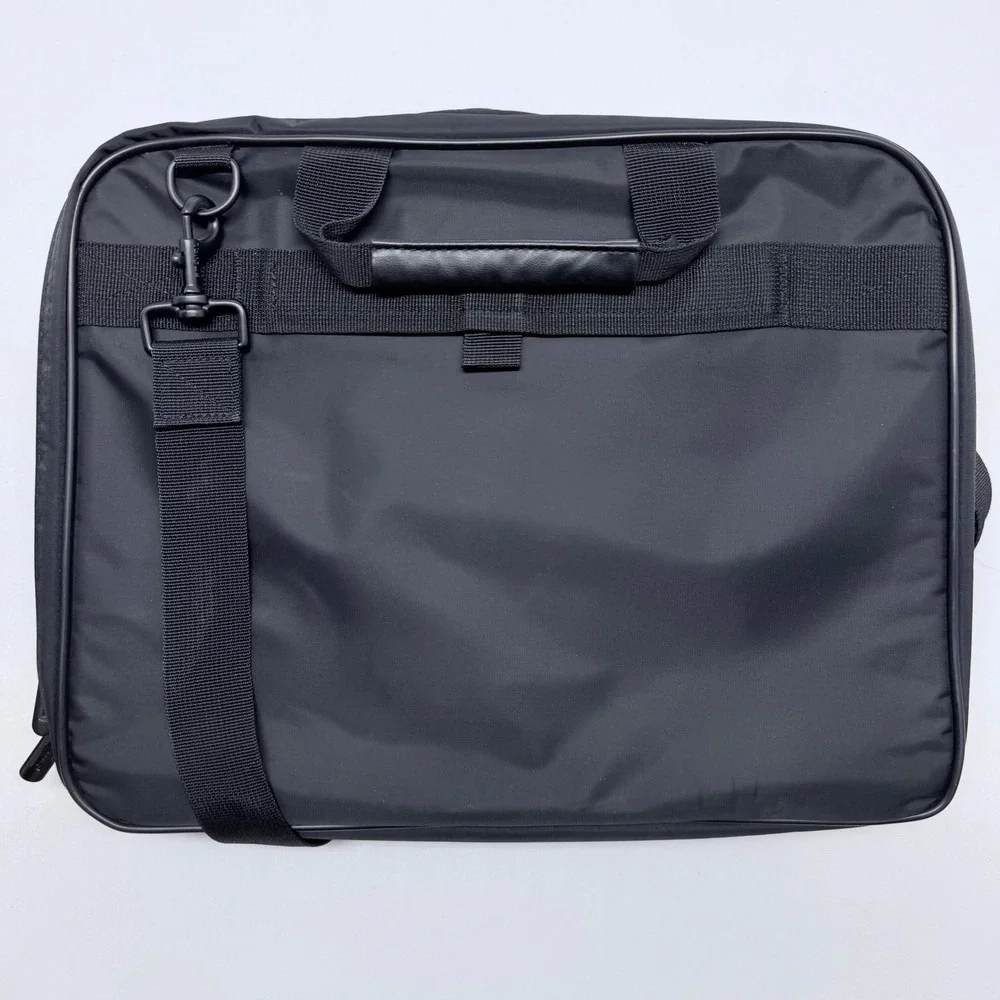 Targus Black Laptop Bag Briefcase Messenger Bag with Shoulder Strap